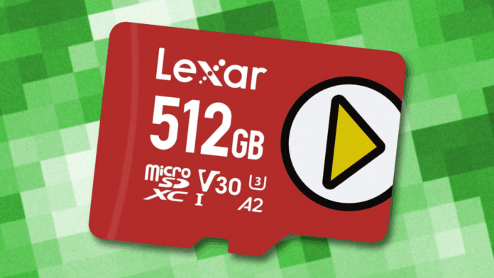 Lexar 512GB MicroSD card
